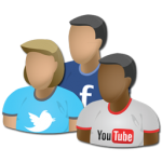 Social Crowd Icon