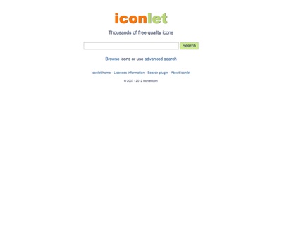 iconlet Free Icon Search Engine