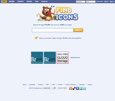 FindIcons.com Free Icon Search Engine