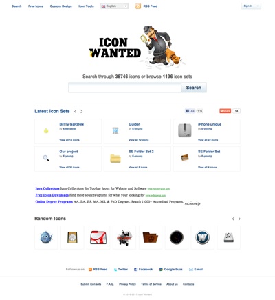 iconwanted Free Search Engine